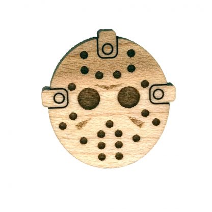Hockey Mask Lapel Pin