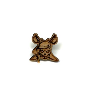 Jolly Roger Pirate Lapel Pin