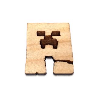 Minecraft Creeper Lapel Pin