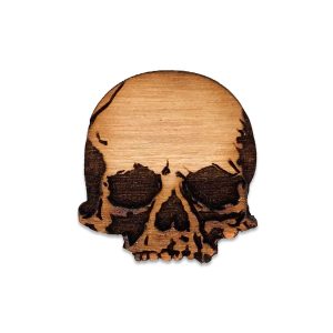 Human Skull lapel Pin