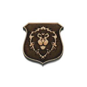 World of Warcraft Alliance Shield Lapel Pin